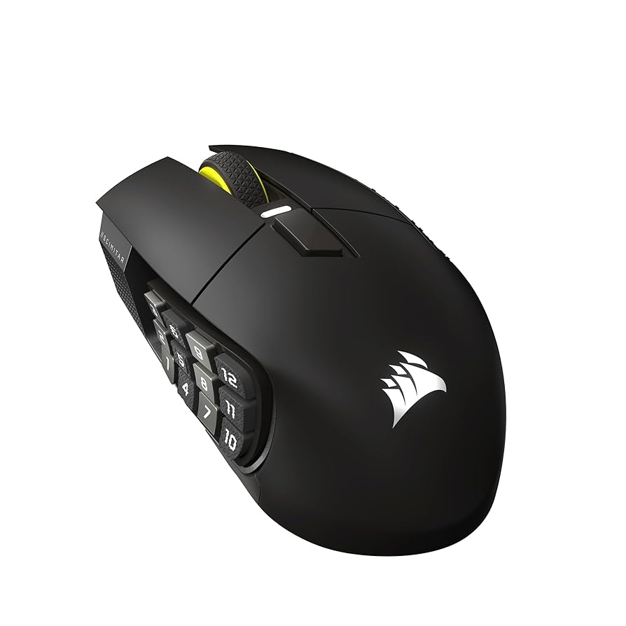 Corsair 無線マウス Amazon.com: CORSAIR SCIMITAR ELITE RGB WIRELESS MMO Gaming